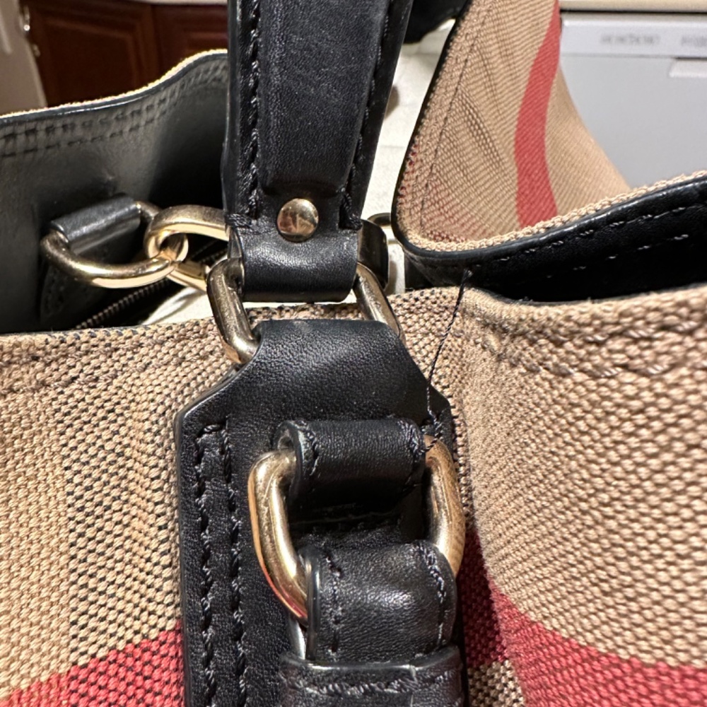 BURBERRY HOBO BAG - Picture 6 of 12